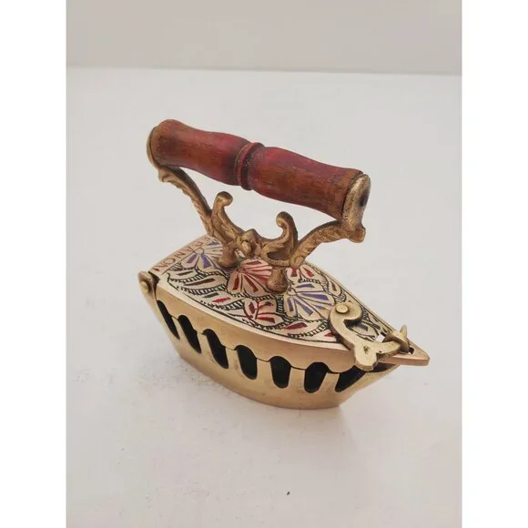 vintage decoration, brass plate, old plate model, carbon plate decoratio… - Picture 6 of 10